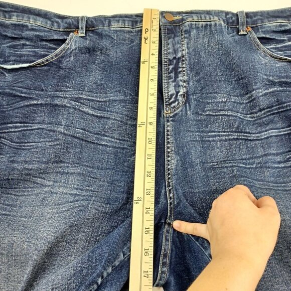 Universal Standard Seine High Rise Skinny Jeans 27 Inch Medium Wash Women's 30 - Picture 7 of 8